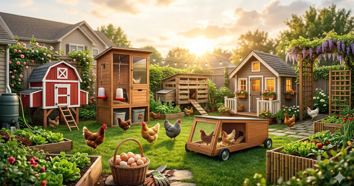 10 Small Backyard Chicken Coop Ideas That Will Make You Want a Flock Immediately