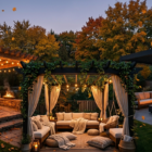 13 Cozy Fire Pit Pergola Ideas
