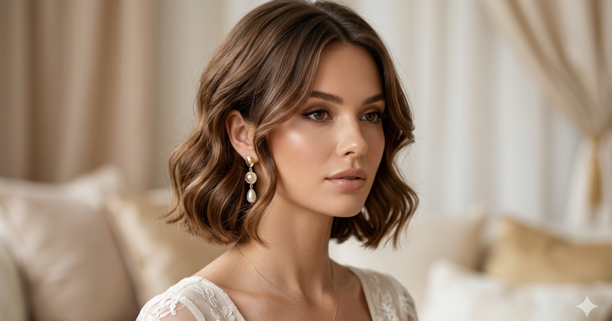 Chic & Elegant: 10 Formal Short Hairstyles for Weddings That Steal the Show