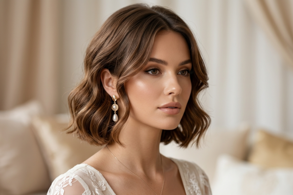 Chic & Elegant: 10 Formal Short Hairstyles for Weddings That Steal the Show